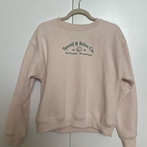 MVP Oversized Crewneck Sweatshirts Cream